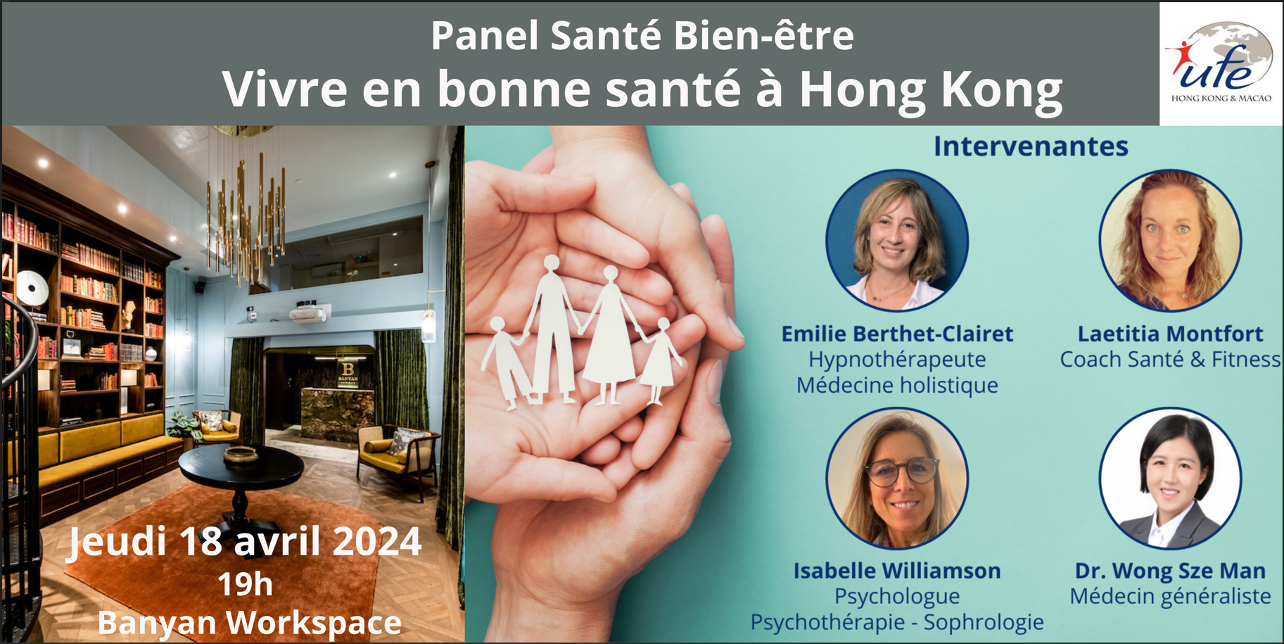 Panel "Vivre en bonne santé à Hong Kong"