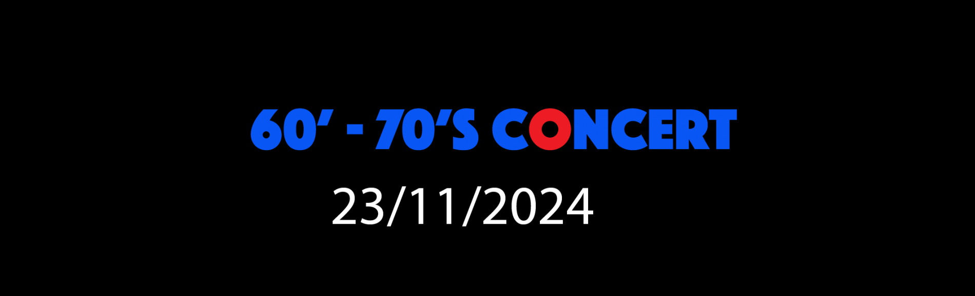 60's 70's concert