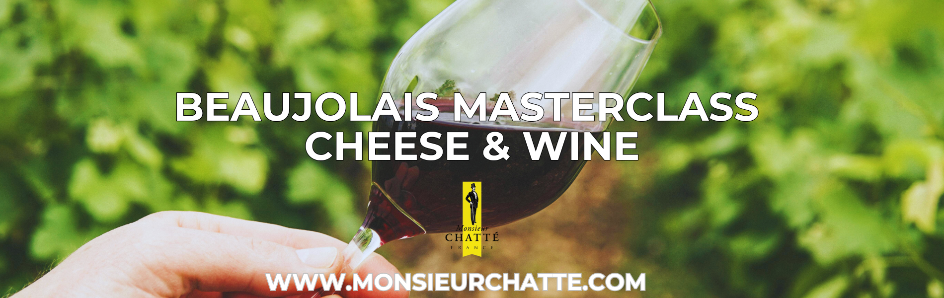 MasterClass Beaujolais Wine and Cheese pairing event