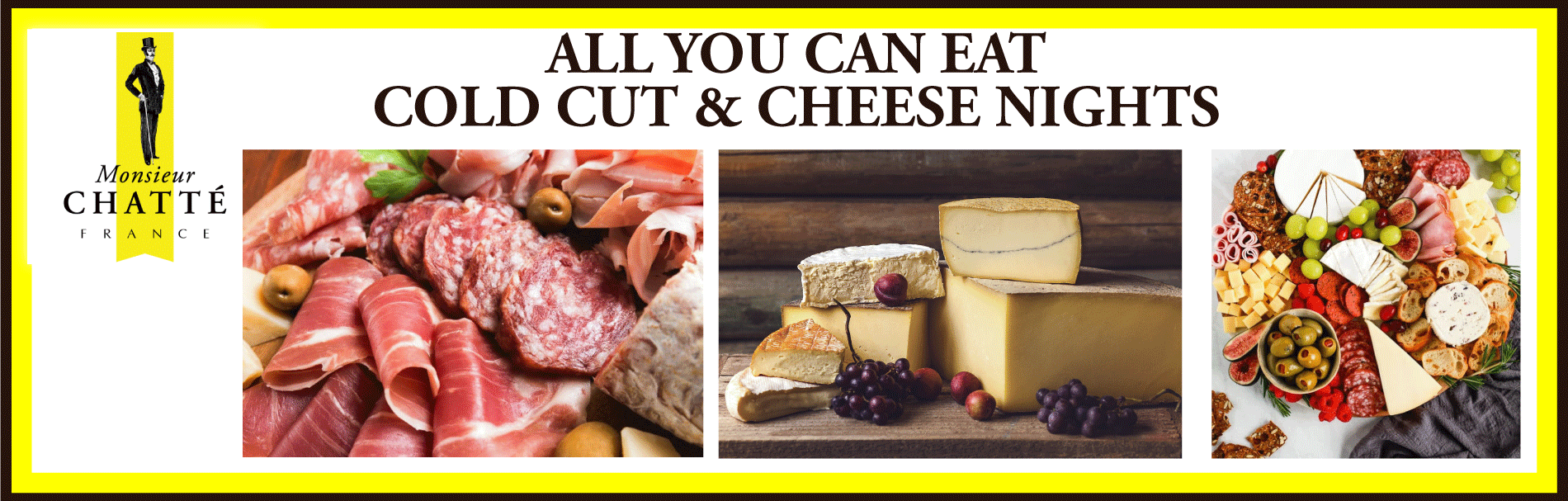 All You Can Eat Cheese and Cold cuts