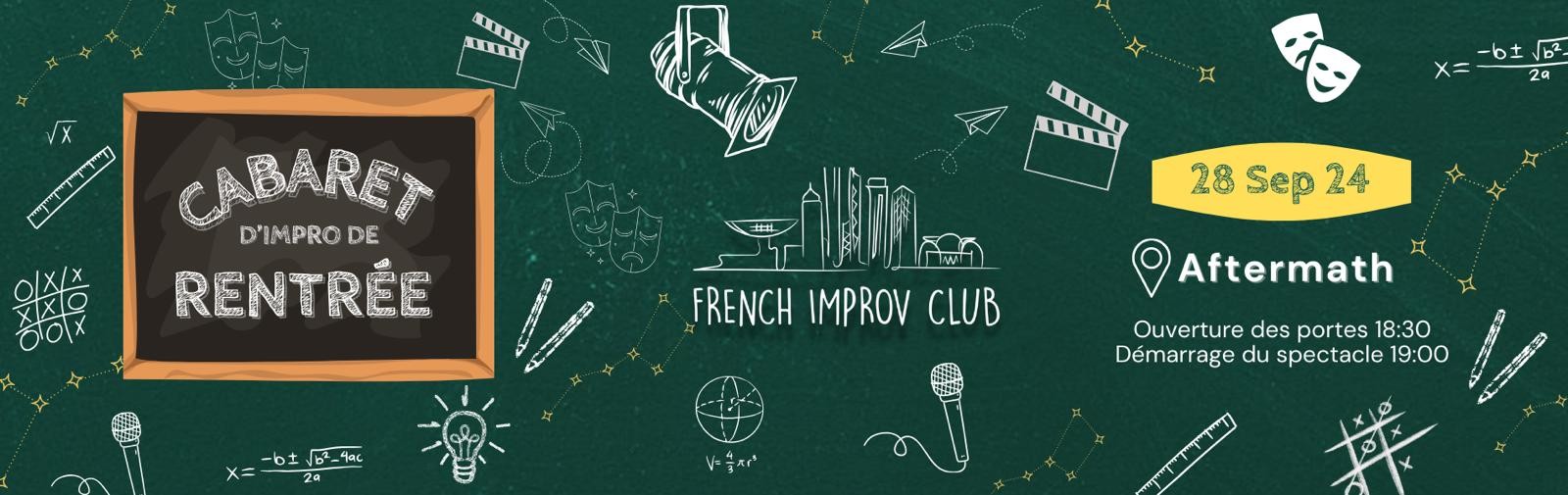 Cabaret de rentrée - French Improv Club