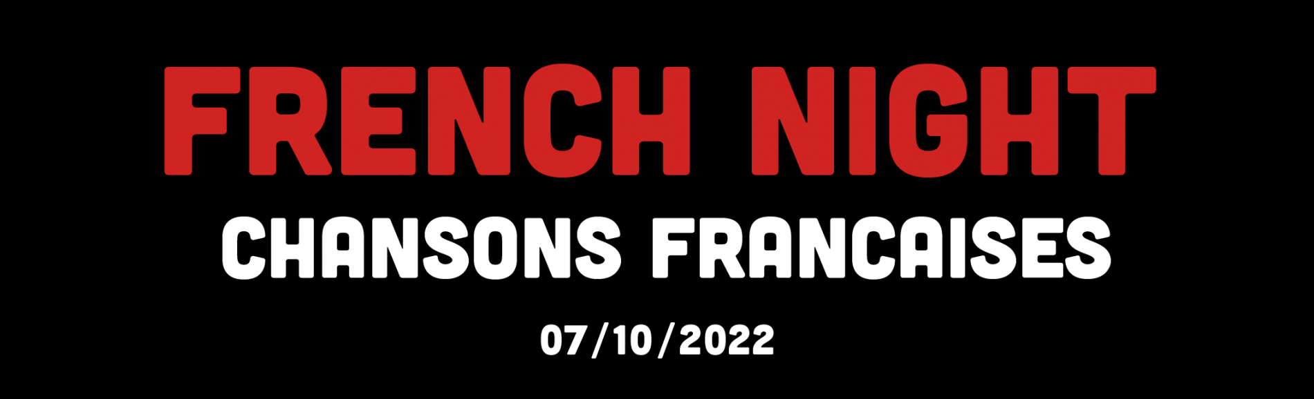 FRENCH NIGHT - 17/11/2022