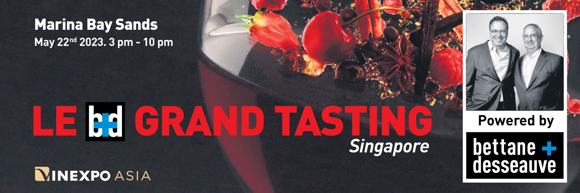 Le B+D Grand Tasting Singapore - Trade and Press